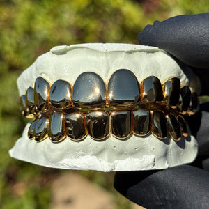 Non-Precious Dental Gold (NPG) Deep Cut Grillz