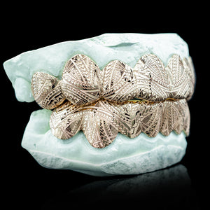 Polynesian Tribal Design Grillz