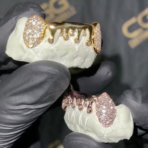 Solid Iced Drip Grillz