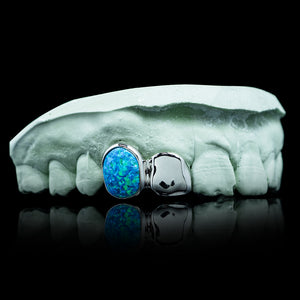 Opal Double Cap Grillz