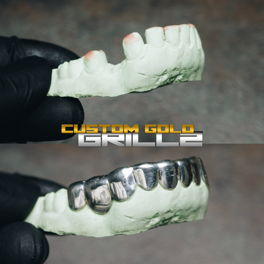 1pc Silver Cheese Grater Grillz