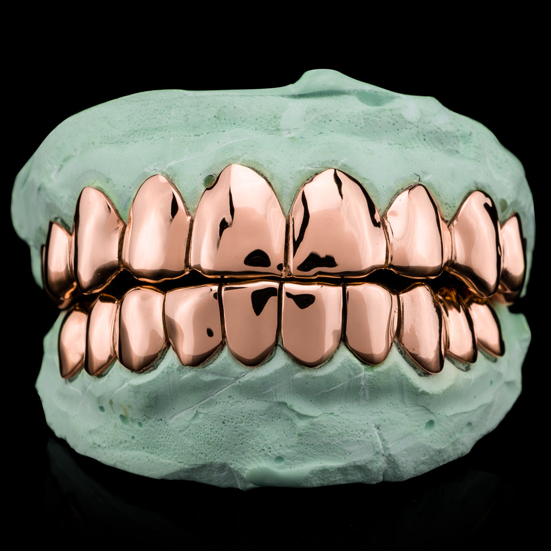 Buy Solid Gold Deep Cut Grillz - Custom Gold Grillz